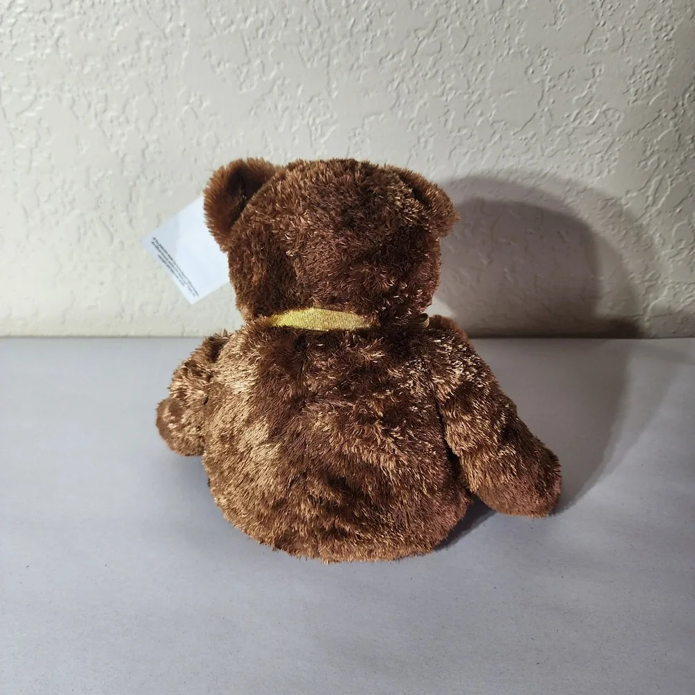 Ty Beanie Buddy Champion Bear 2002 FIFA World Cup Spain Flag Brown Plush 13 inch